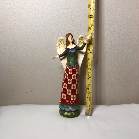 St. Nicholas Square 2009 Winterland Collection Peace On Earth Angel Figurine - Picture 9 of 9